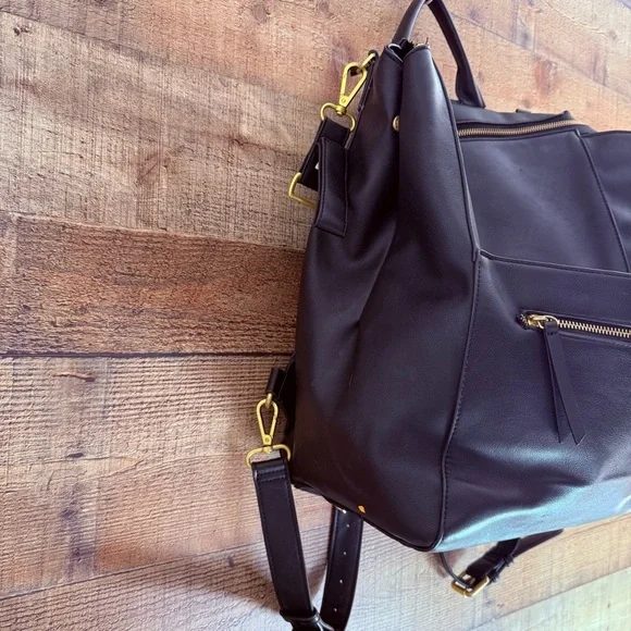 Fawn The Square Diaper Bag - Black - Comes W Extras - Picture 5 of 16